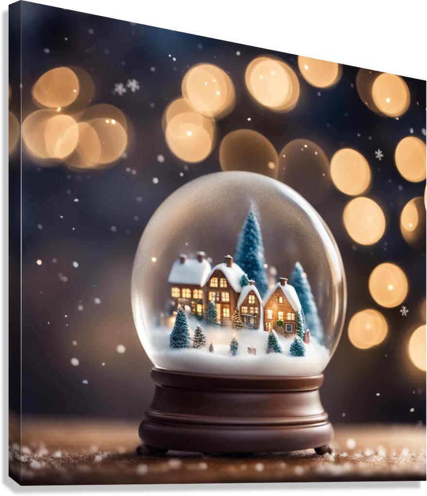 Winter Wonderland & Christmas Celebration 2 Canvas Print