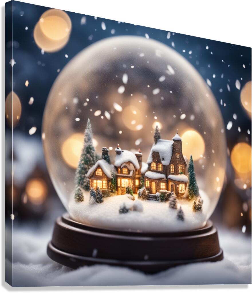 Winter Wonderland & Christmas Celebration 6 Canvas Print