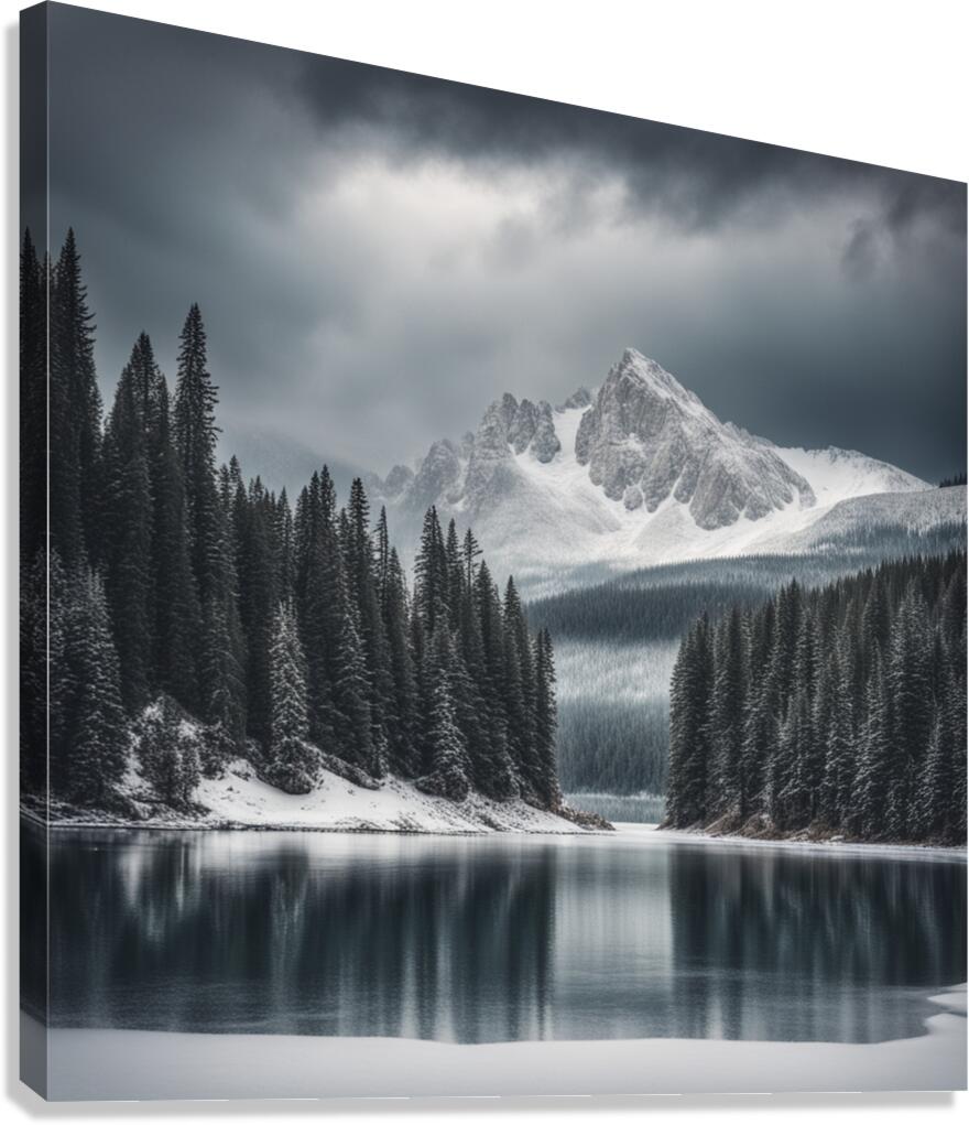 Winter Wonderland & Christmas Celebration 20 Canvas Print