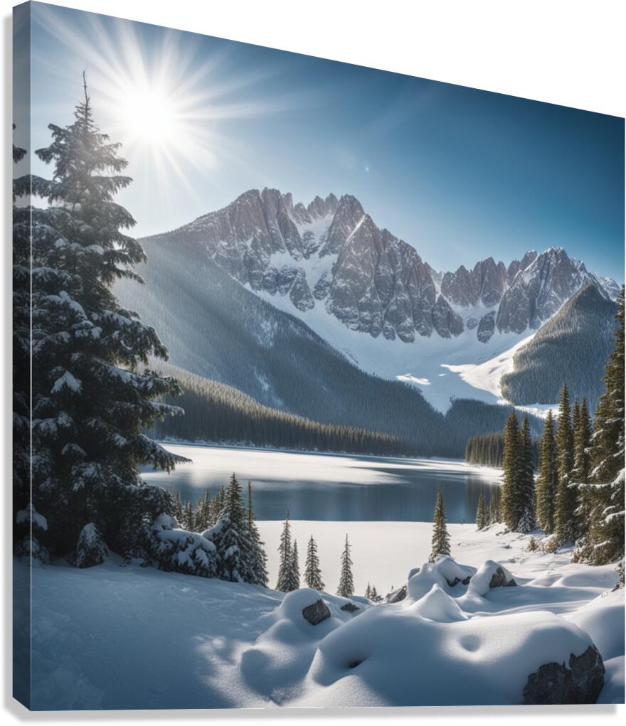 Winter Wonderland & Christmas Celebration 21 Canvas Print