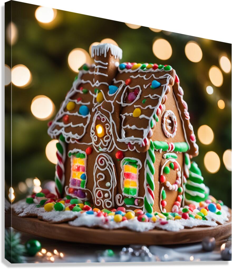 Winter Wonderland & Christmas Celebration 24 Canvas Print