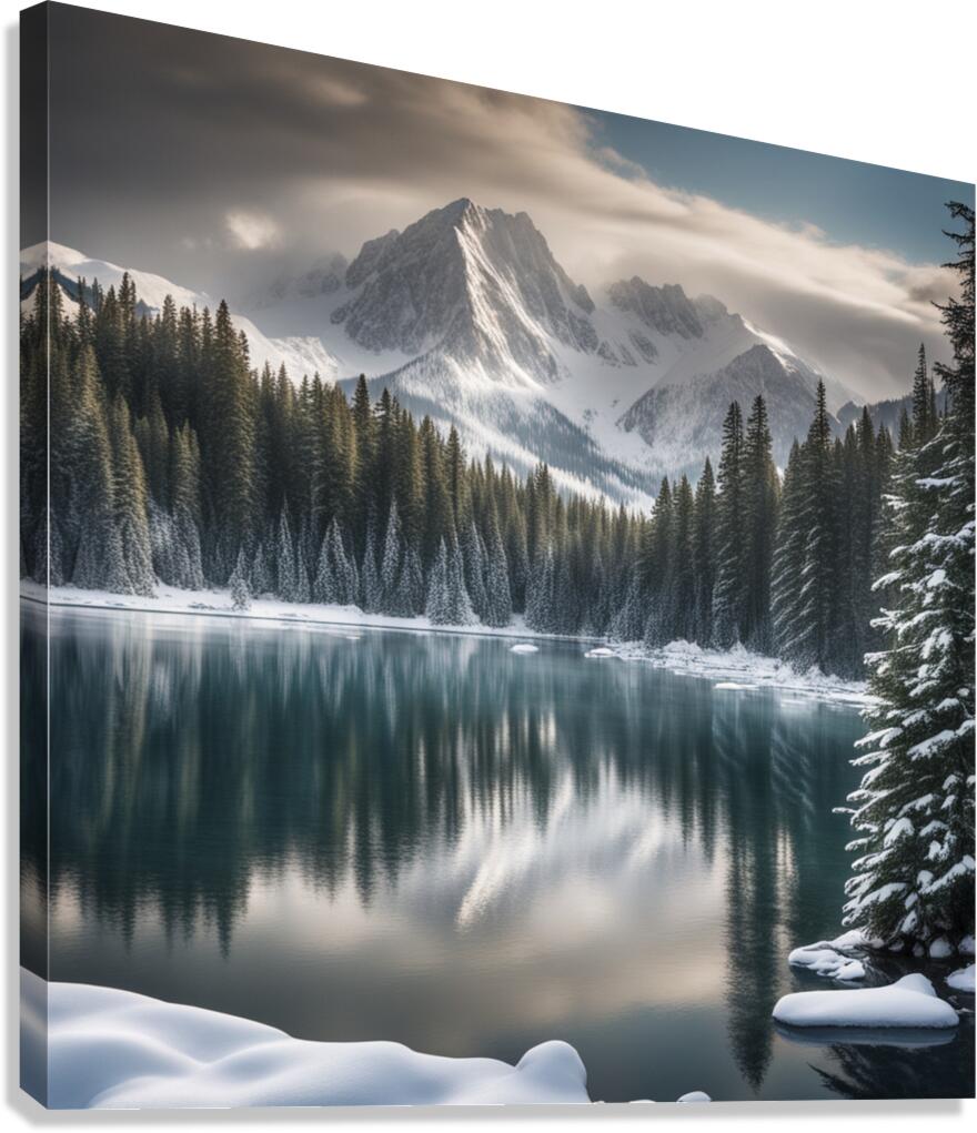 Winter Wonderland & Christmas Celebration 27 Canvas Print