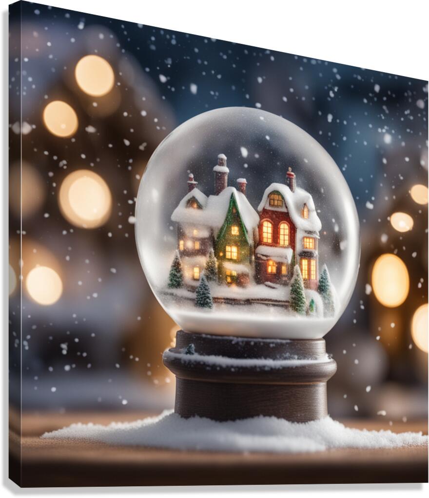 Winter Wonderland & Christmas Celebration 28 Canvas Print