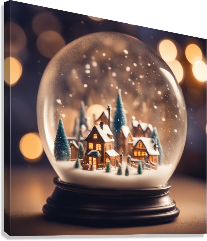 Winter Wonderland & Christmas Celebration 32 Canvas Print