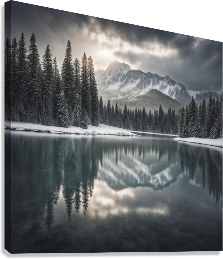 Winter Wonderland & Christmas Celebration 35 Canvas Print