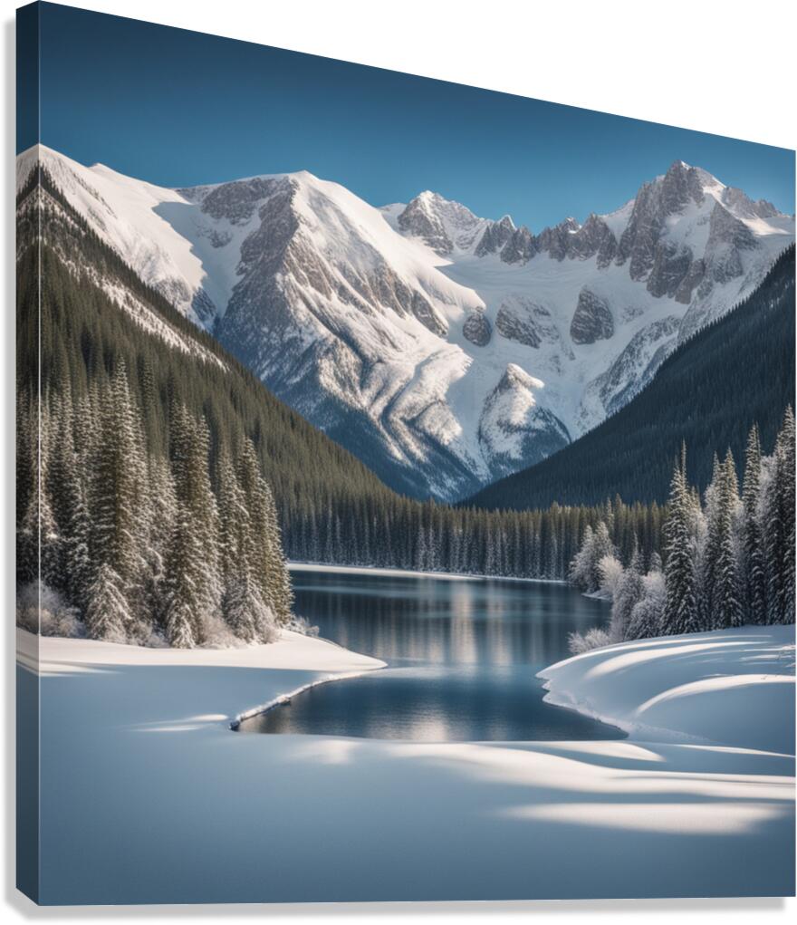 Winter Wonderland & Christmas Celebration 37 Canvas Print