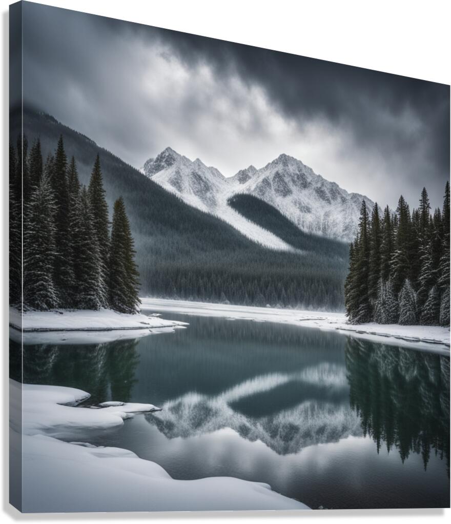 Winter Wonderland & Christmas Celebration 38 Canvas Print