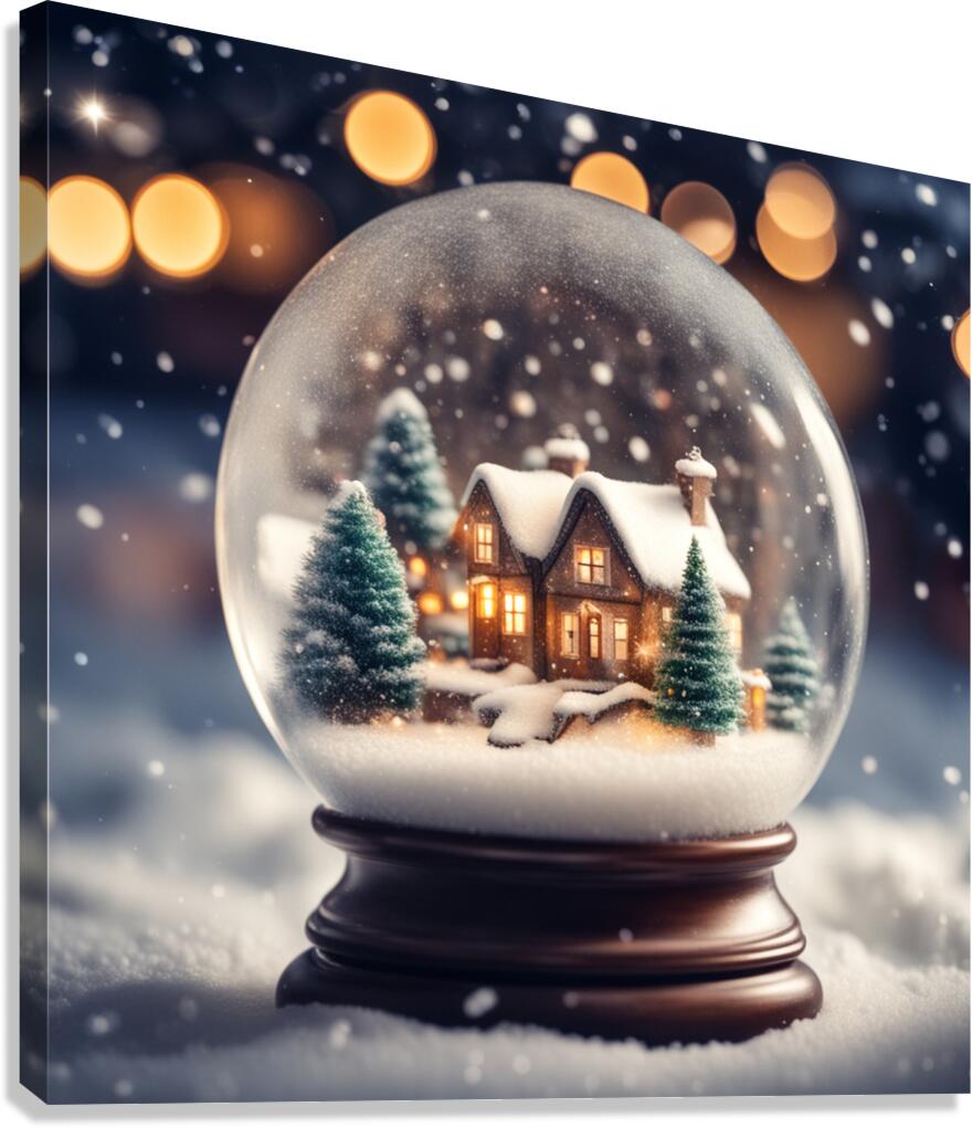 Winter Wonderland & Christmas Celebration 41 Canvas Print