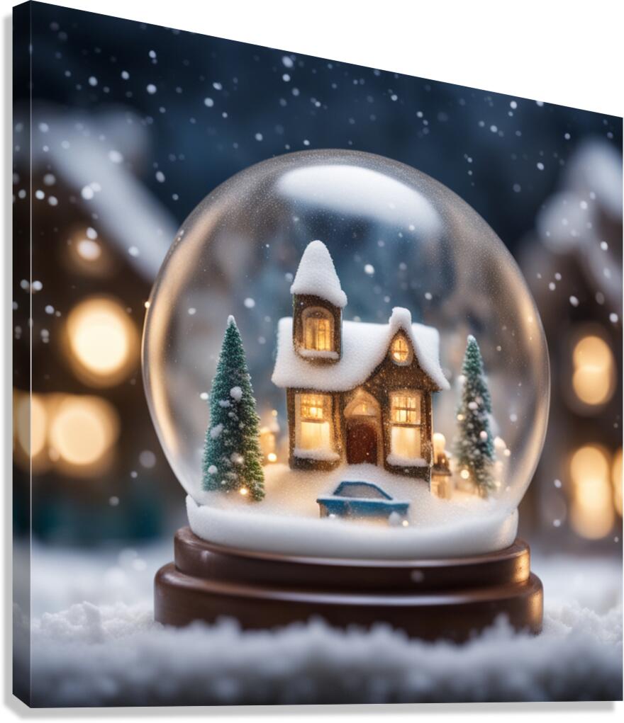 Winter Wonderland & Christmas Celebration 47 Canvas Print