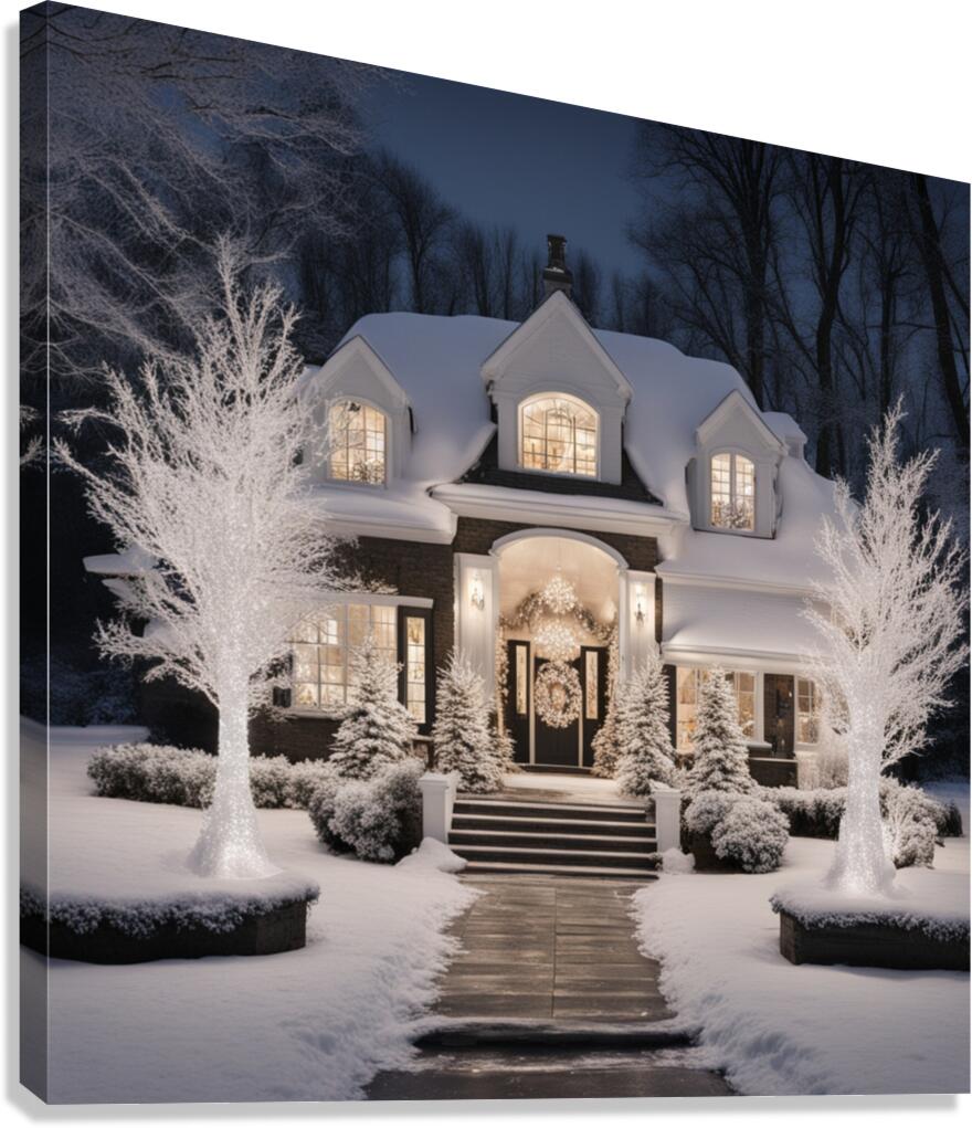 Winter Wonderland & Christmas Celebration 5 Canvas Print