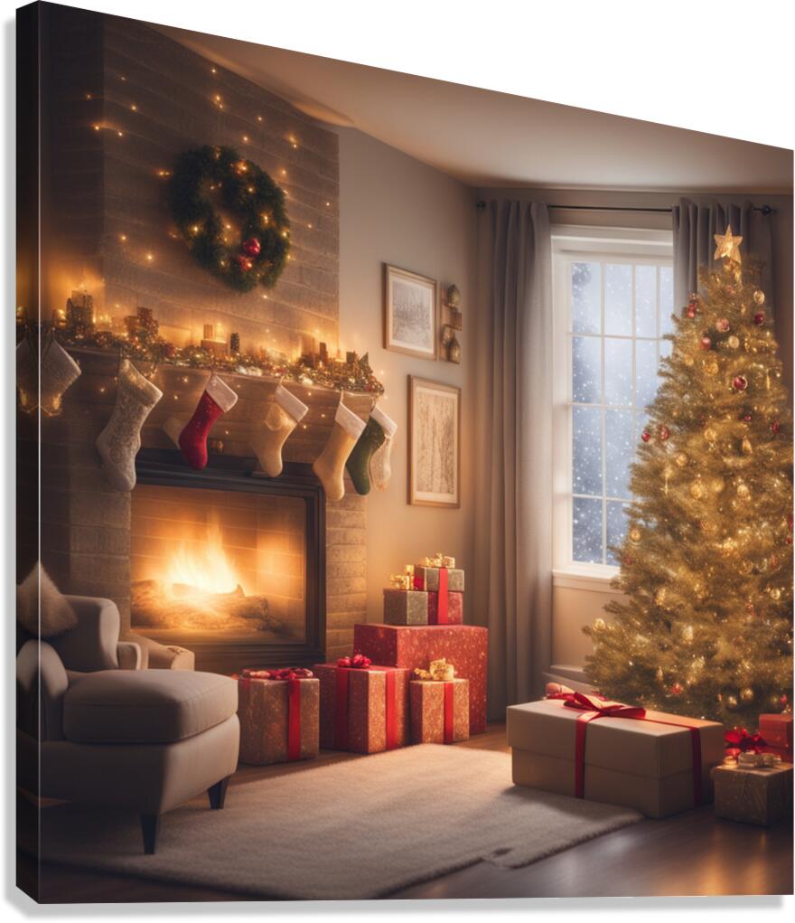 Winter Wonderland & Christmas Celebration 9 Canvas Print