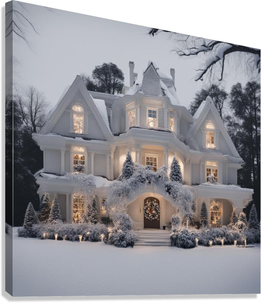 Winter Wonderland & Christmas Celebration 11 Canvas Print