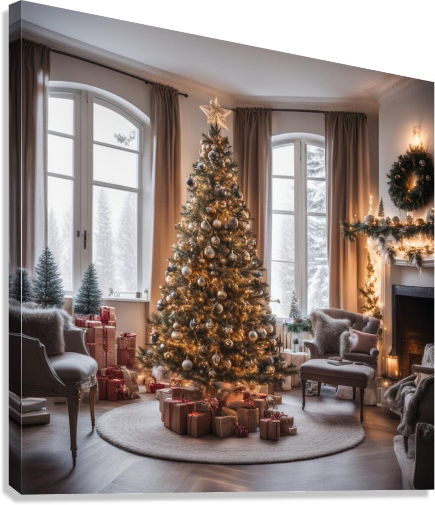 Winter Wonderland & Christmas Celebration 13 Canvas Print