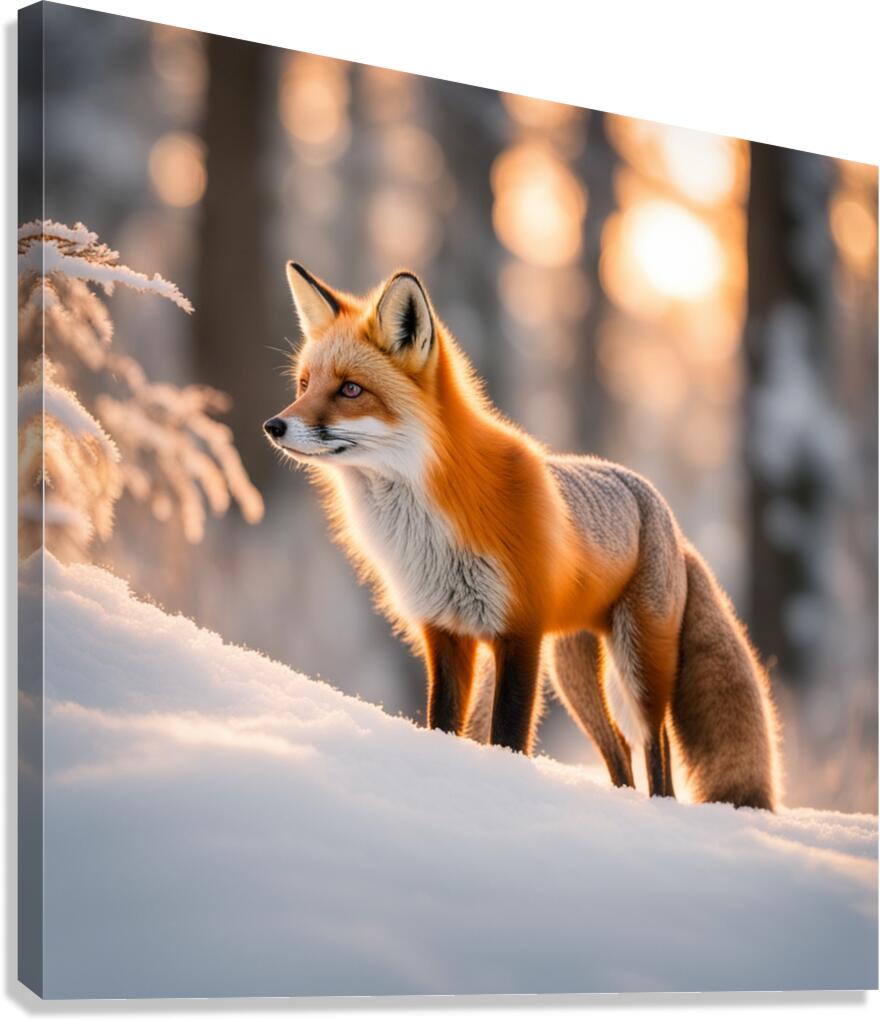 Winter Wonderland & Christmas Celebration 17 Canvas Print