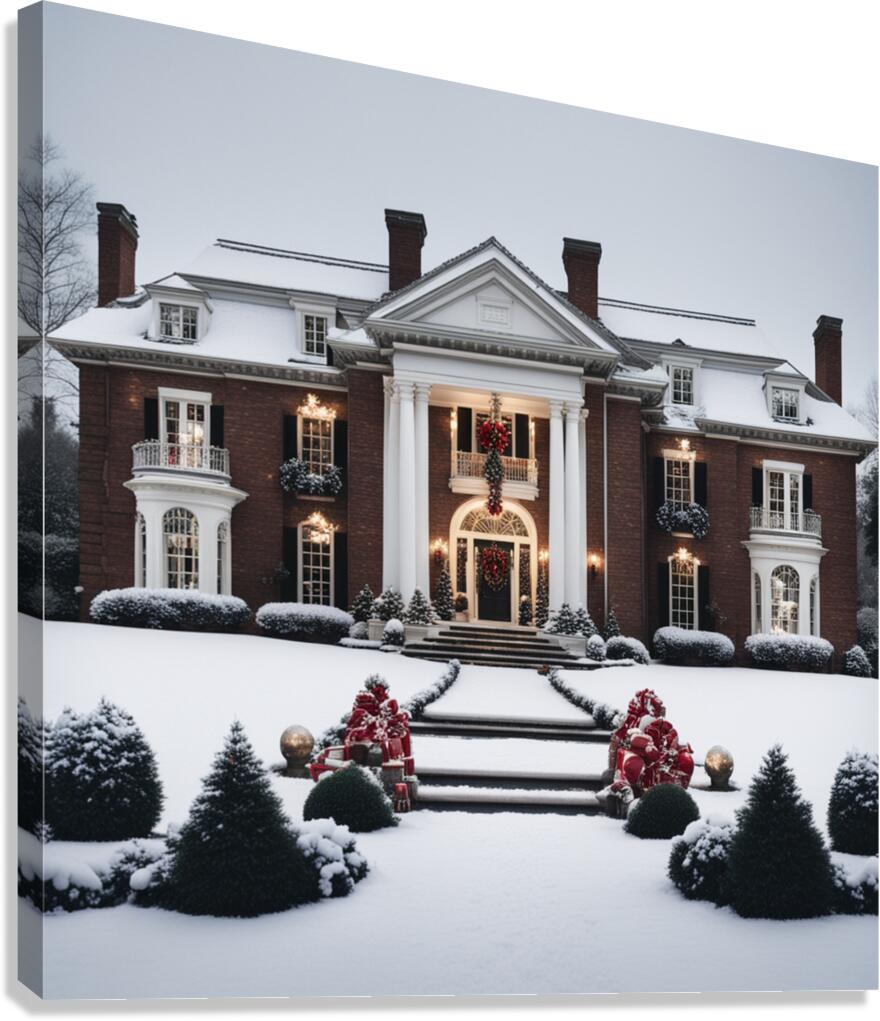 Winter Wonderland & Christmas Celebration 20 Canvas Print