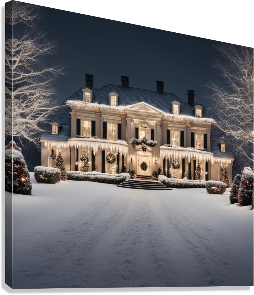 Winter Wonderland & Christmas Celebration 21 Canvas Print