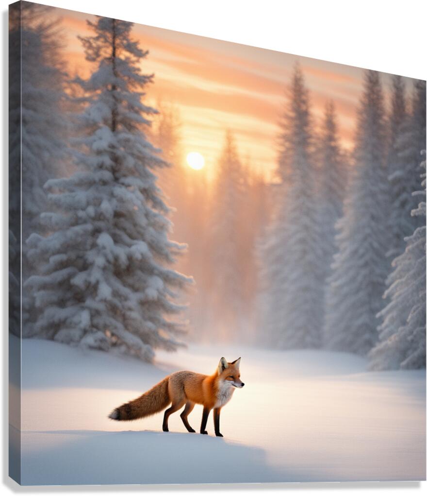 Winter Wonderland & Christmas Celebration 23 Canvas Print