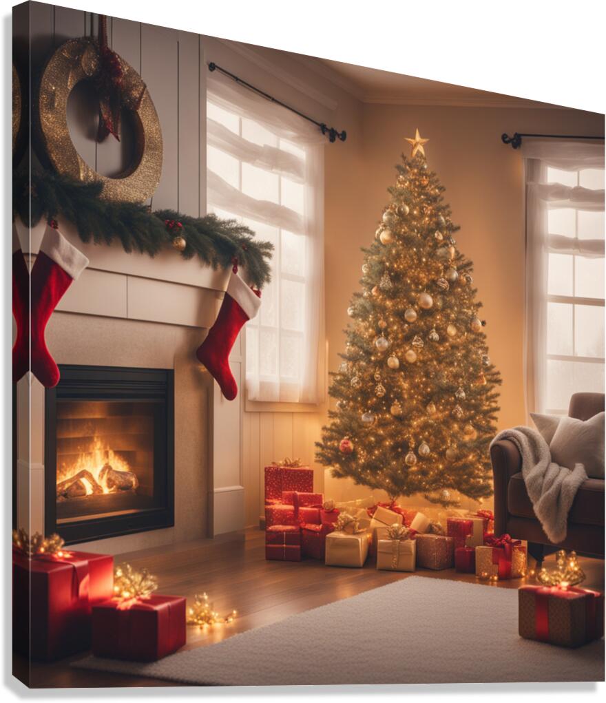 Winter Wonderland & Christmas Celebration 28 Canvas Print