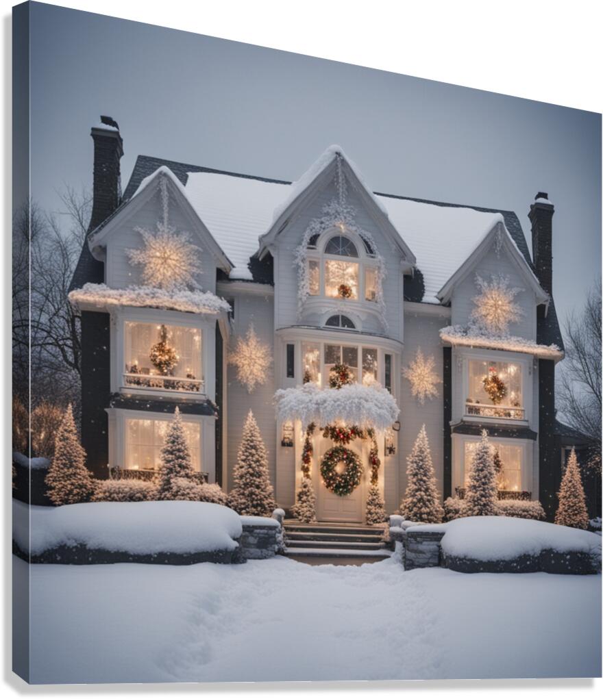 Winter Wonderland & Christmas Celebration 29 Canvas Print