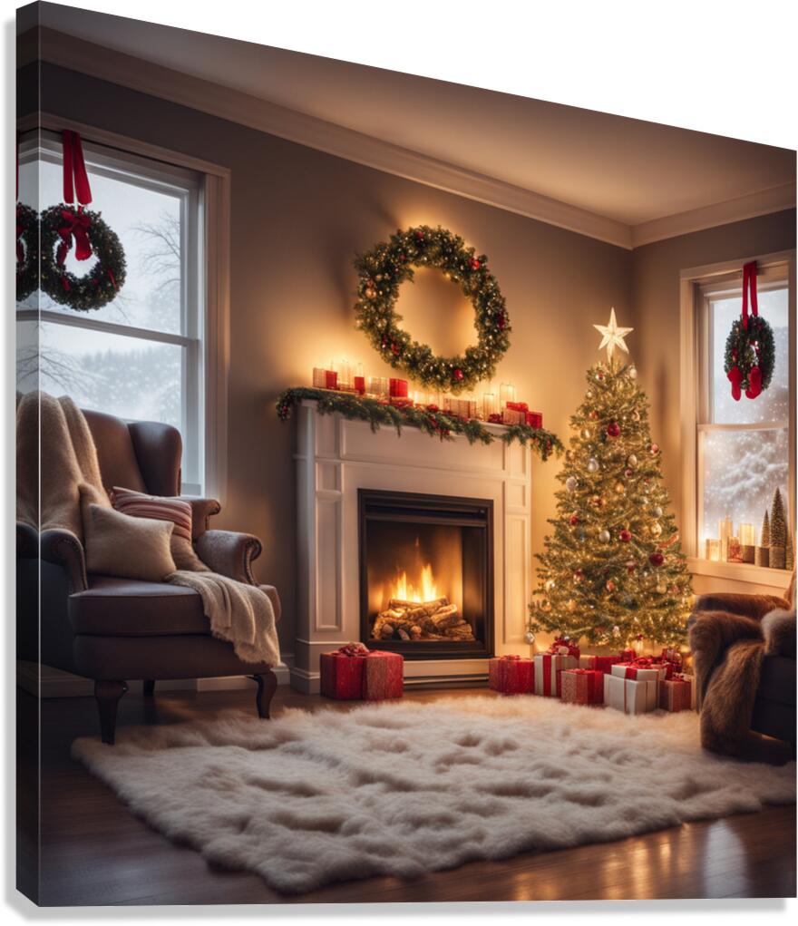 Winter Wonderland & Christmas Celebration 32 Canvas Print