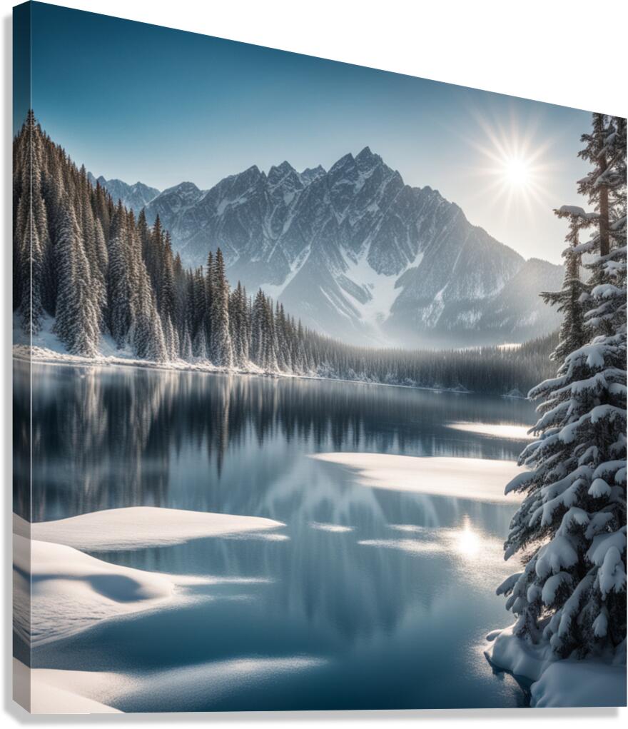 Winter Wonderland & Christmas Celebration 33 Canvas Print