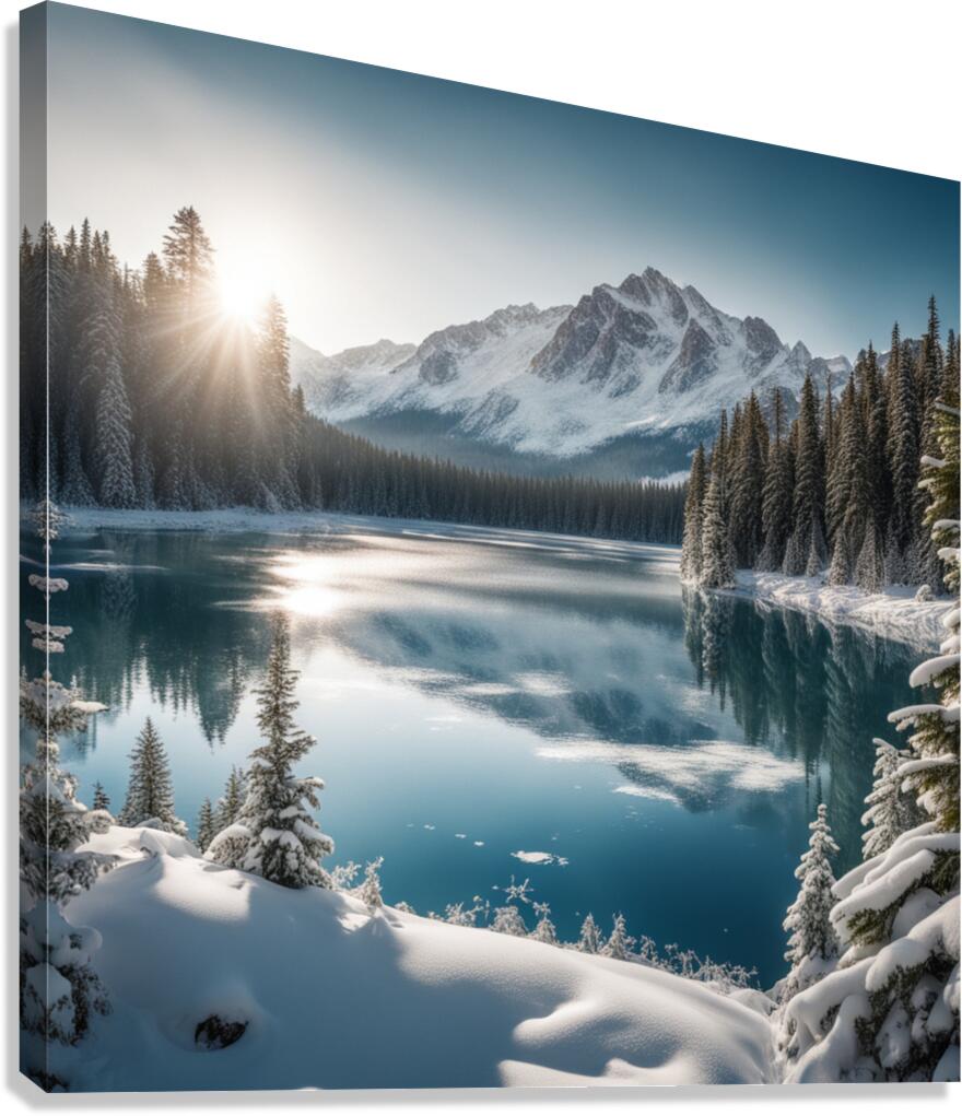 Winter Wonderland & Christmas Celebration 35 Canvas Print