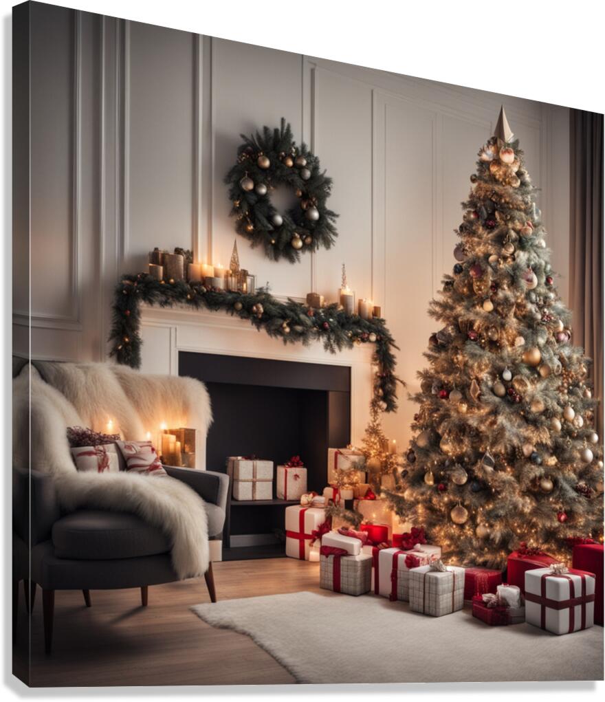 Winter Wonderland & Christmas Celebration 36 Canvas Print