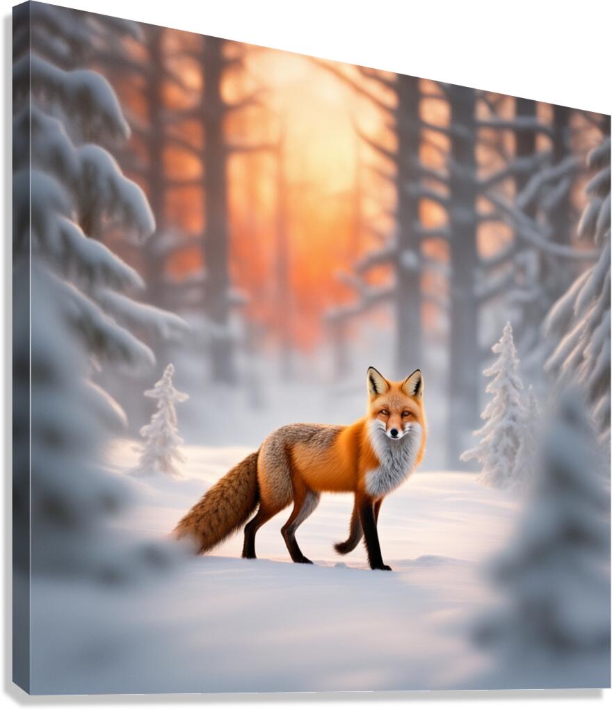 Winter Wonderland & Christmas Celebration 37 Canvas Print