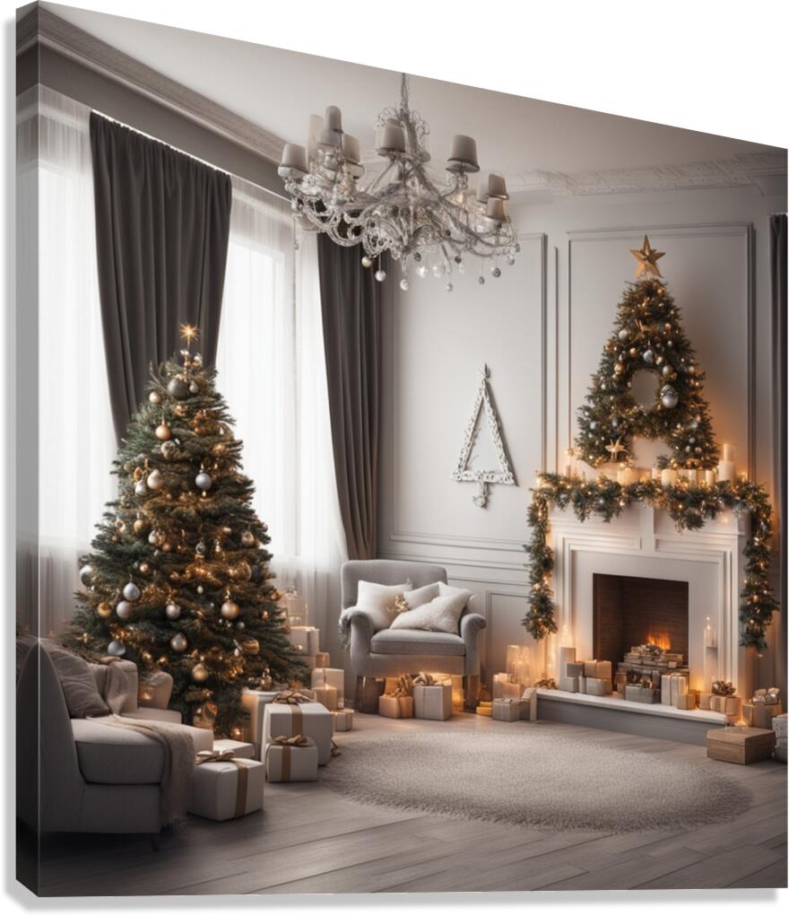 Winter Wonderland & Christmas Celebration 41 Canvas Print