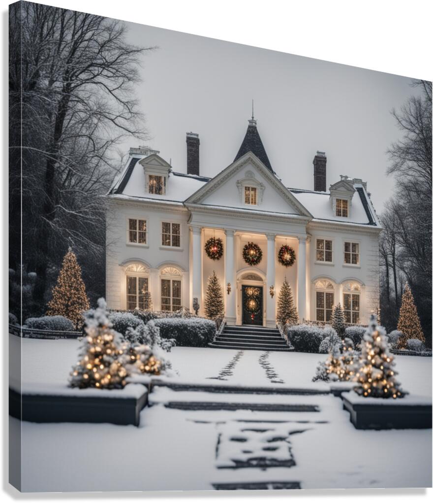 Winter Wonderland & Christmas Celebration 42 Canvas Print