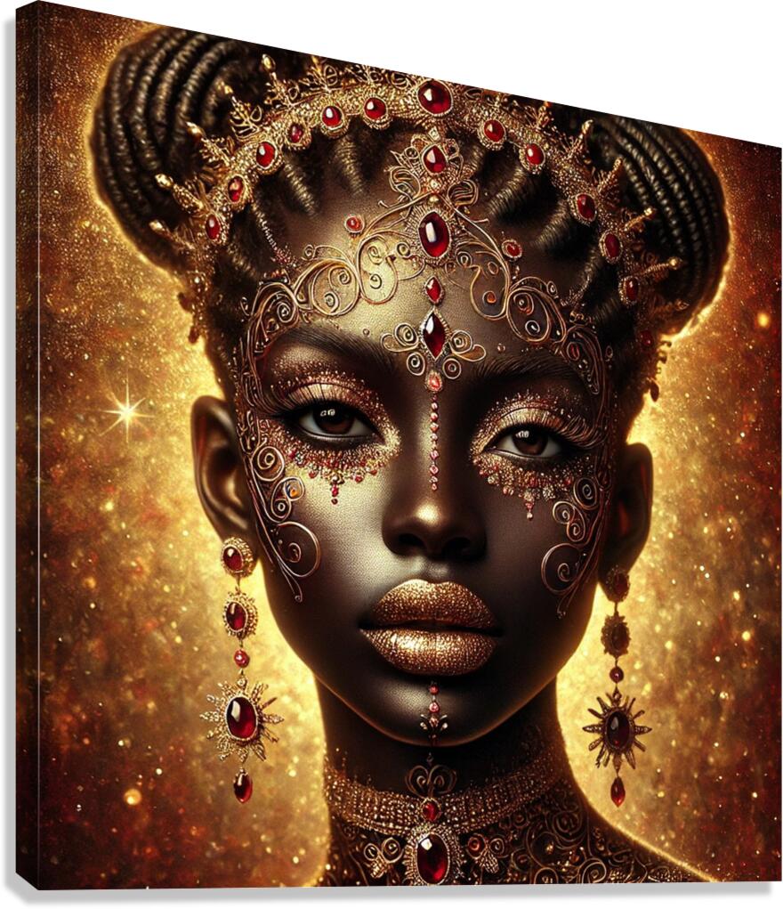 Melonated Avatars Collection 1 5 Canvas Print