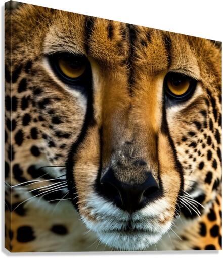 The Approach. Tiger. Canvas Print