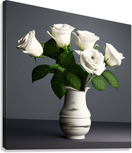 Vase of Peace. Canvas Print