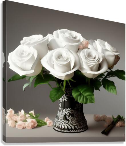 Vase of Purity Canvas Print