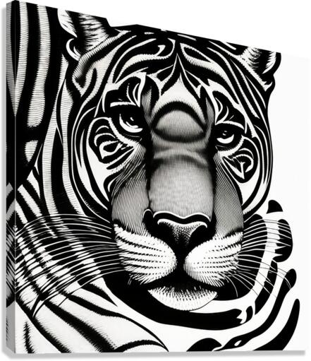 Guarded. Canvas Print