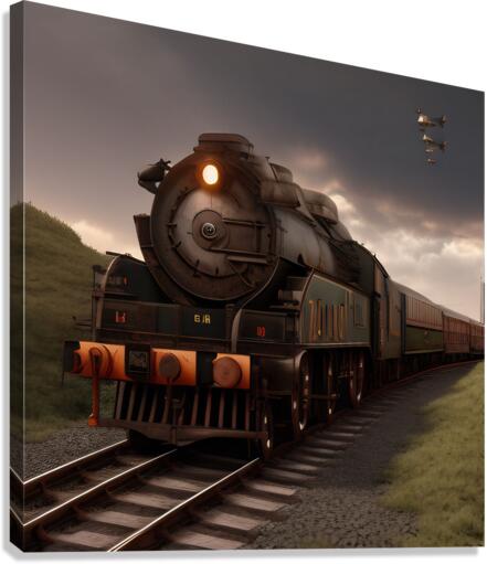 Engine 1991 - Elba - The Gretna Junction * Limited Edition * Canvas Print