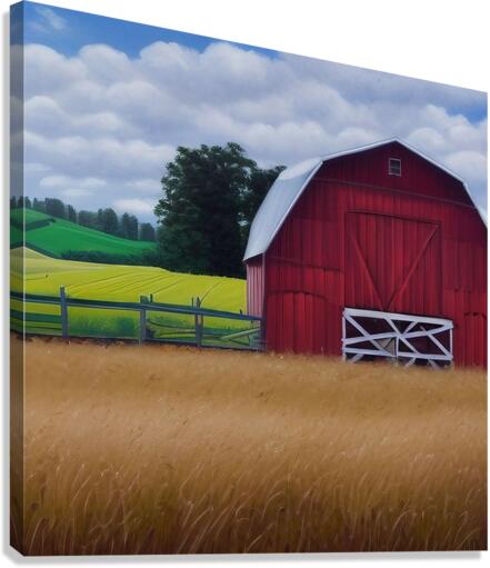 Farm Life 4 Canvas Print