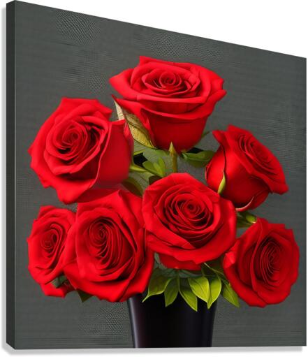 Vase of Love - Part 3 *Limited Edition* Canvas Print