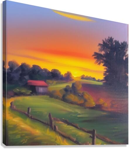 Farm Life Canvas Print