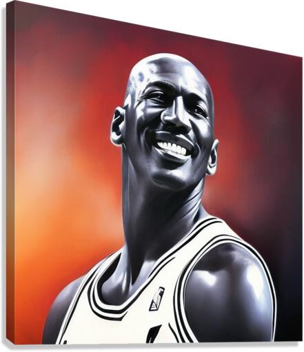 Michael Jordan  - The Mastermind Canvas Print