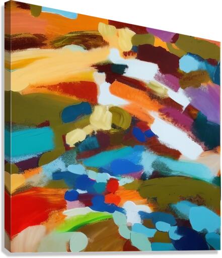 Dimensions. Abstract. Canvas Print