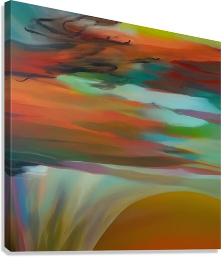 Observations. Abstract.  Canvas Print