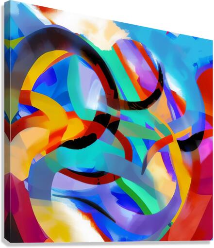 Swirls. Abstract. Canvas Print