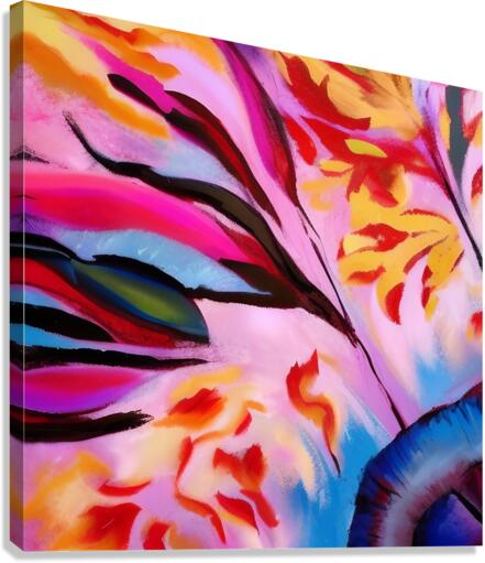 Splash. Abstract. Canvas Print