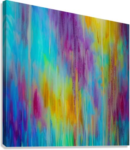 Pastels. Abstract. Canvas Print