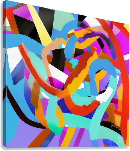 Tristed. Abstract. Canvas Print