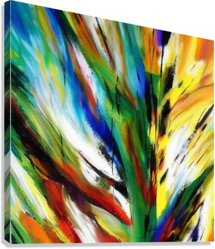 Electric Dreams. Abstract. Canvas Print