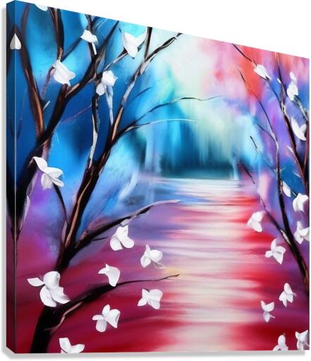 Walk of Inflection Canvas Print