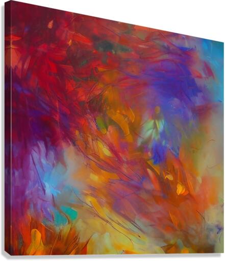 Lost. Abstract. Canvas Print