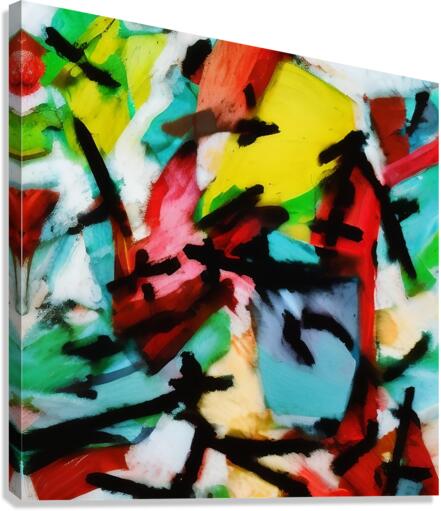 Nature Walk. Abstract. Canvas Print